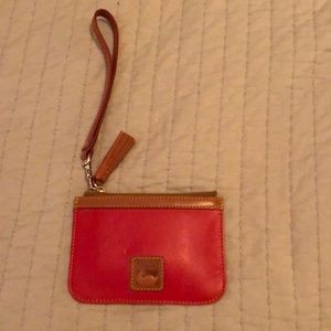 Dooney & Bourke Red Wristlet